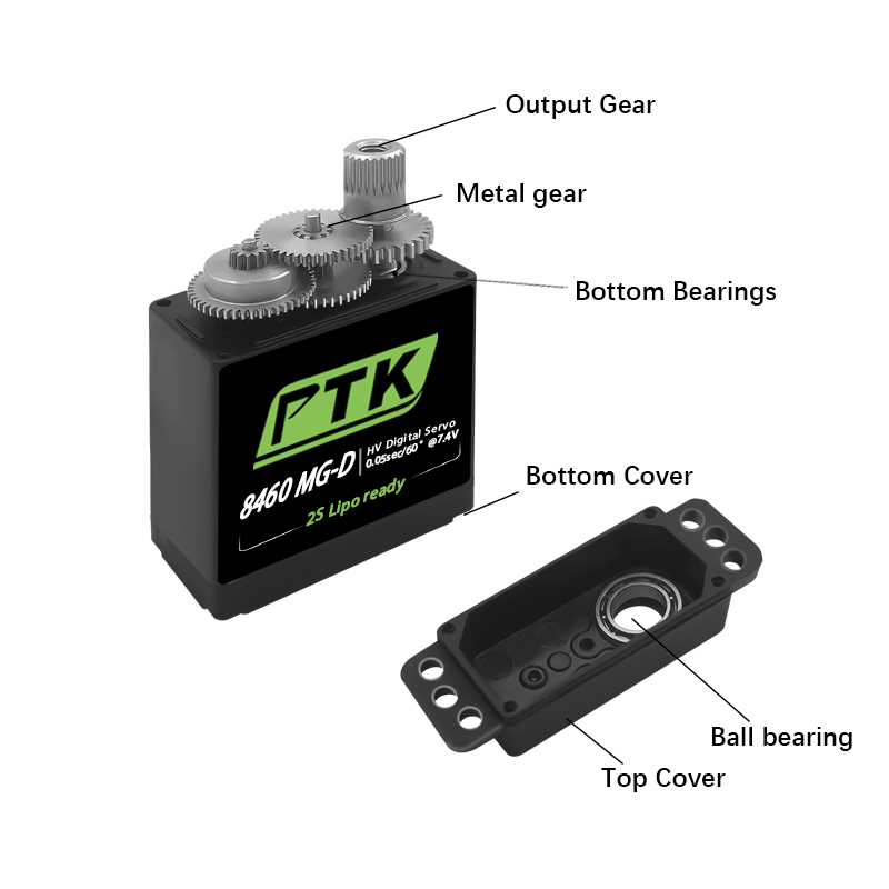 PTK 8460 MG-D9gDigital servo M - Rc Helicopter Servo 评论和价格