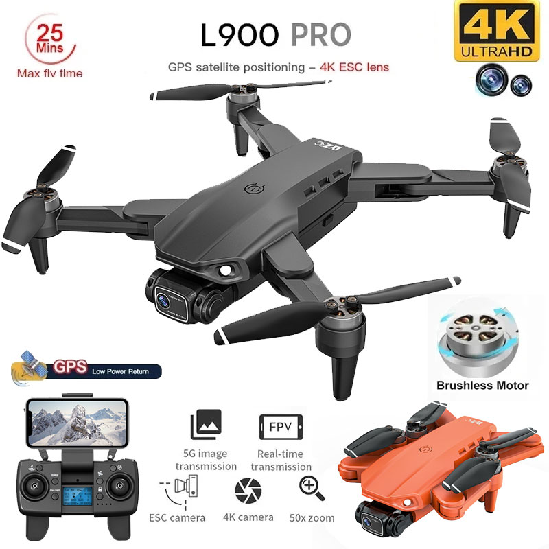 L900 Pro GPS Drone 4K Professi - Rc Helicopter Case 评论和价格