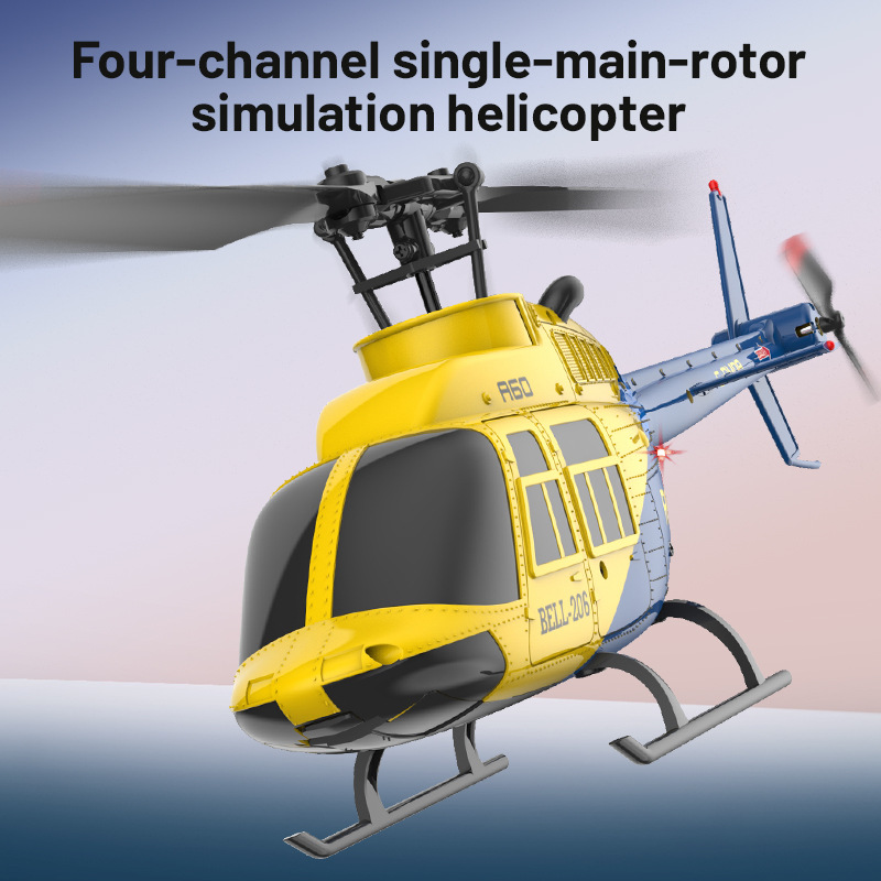 NEW A60 Rc Plane Helicopte 2.4 - Rc Helicopter Gyro 评论和价格