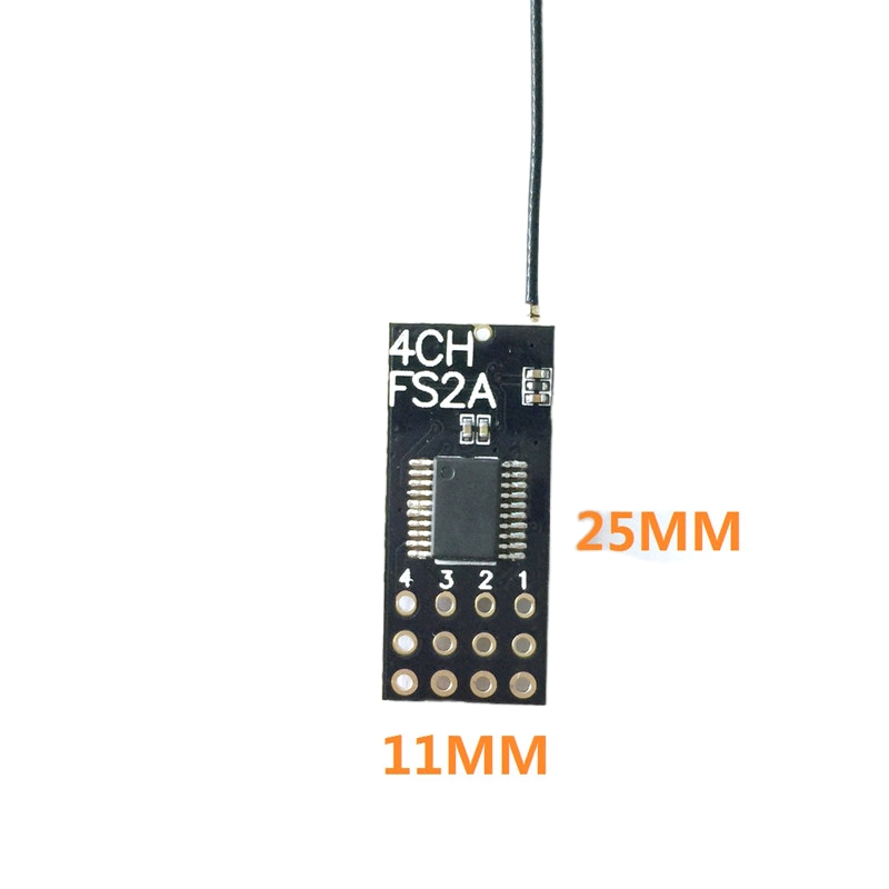 Flysky FS2A Mini Receiver 4CH  - Rc Helicopter Remote Control 评论和价格