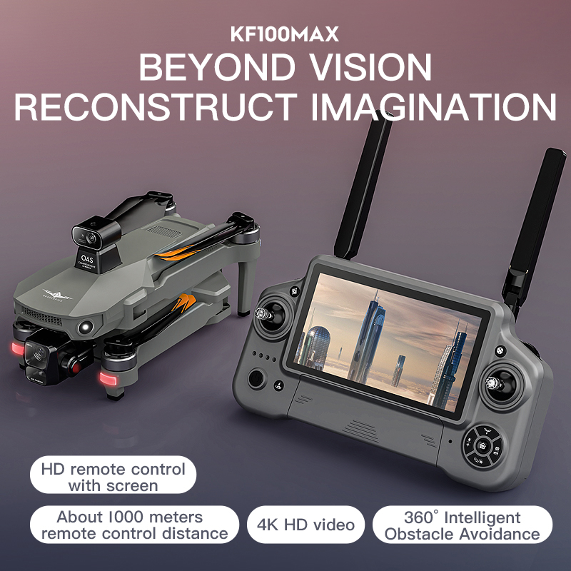 KF100 MAX GPS Drone 4K Camera  - Rc Helicopter Electric 评论和价格