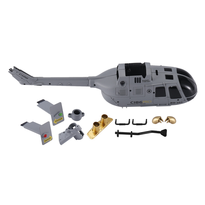 C186 C-186 Pro Shell Cover Set - Rc Helicopter Coaxial 评论和价格