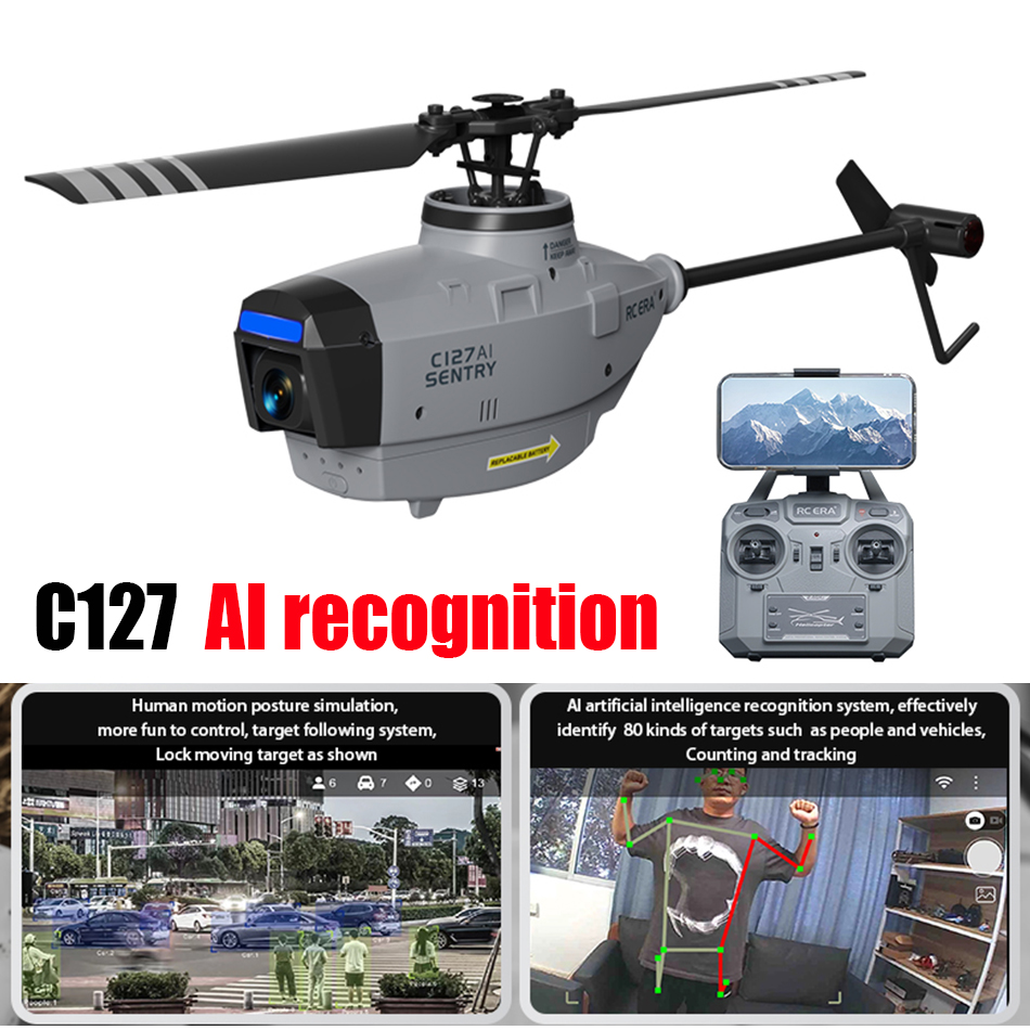 RC ERA C127 AI Sentry Mini Bru - Rc Helicopter Single Rotor 评论和价格
