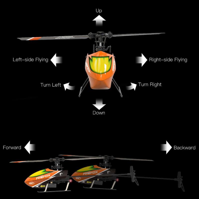 Single-Rotor Flybarless RC Hel - Rc Helicopter Single Rotor 评论和价格