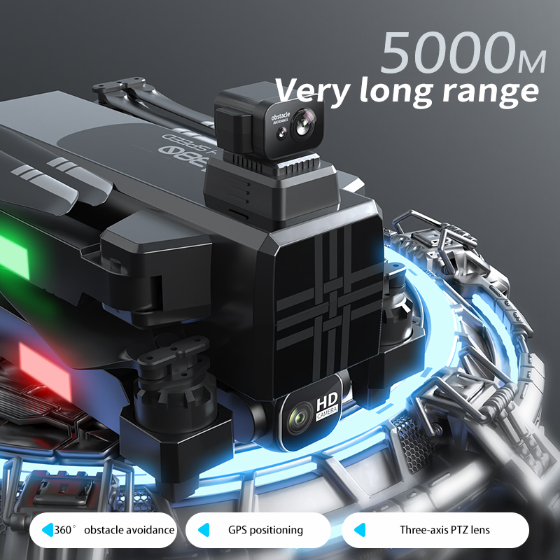 A380 Drone 4K HD Three Axis An - Rc Helicopter Case 评论和价格