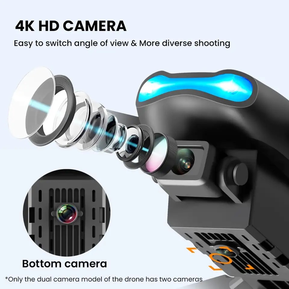 New Mini drone E99 4K WIFI HD  - Rc Helicopter Nitro 评论和价格