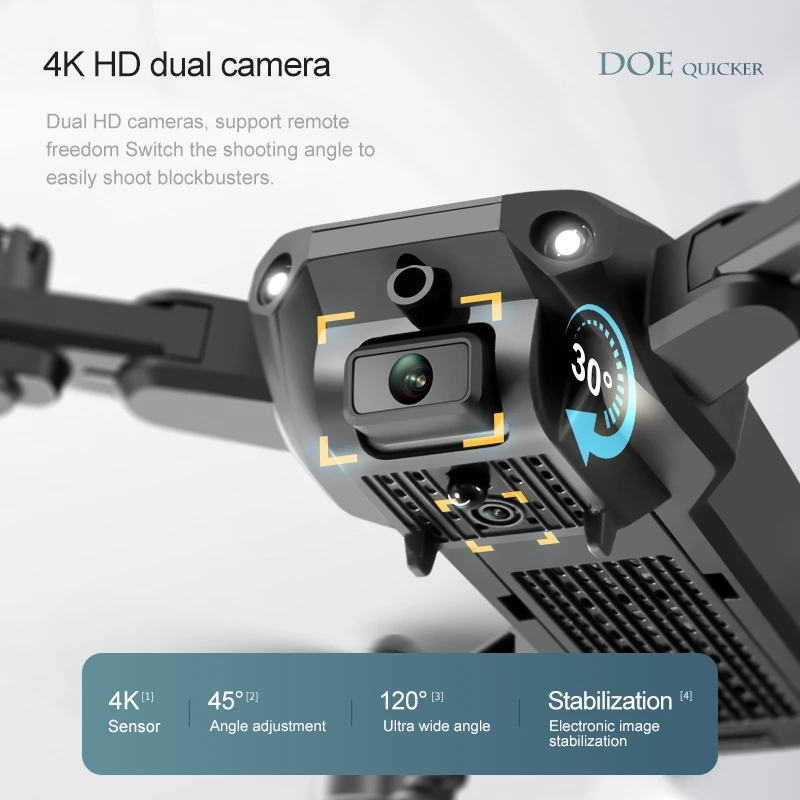 New 4DRC V23 Mini Drone 4K Pro - Rc Helicopter Electric 评论和价格