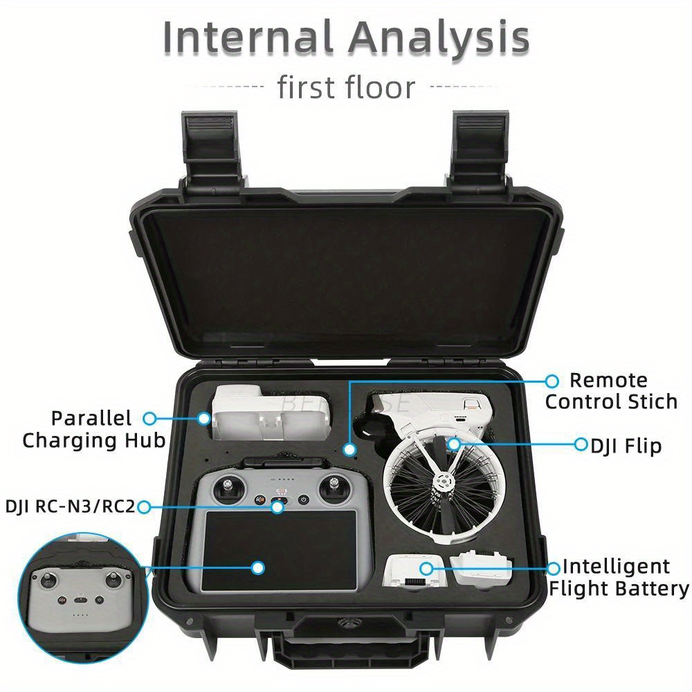 For DJI Flip Hard-Shell Storag - Rc Helicopter Bag 评论和价格