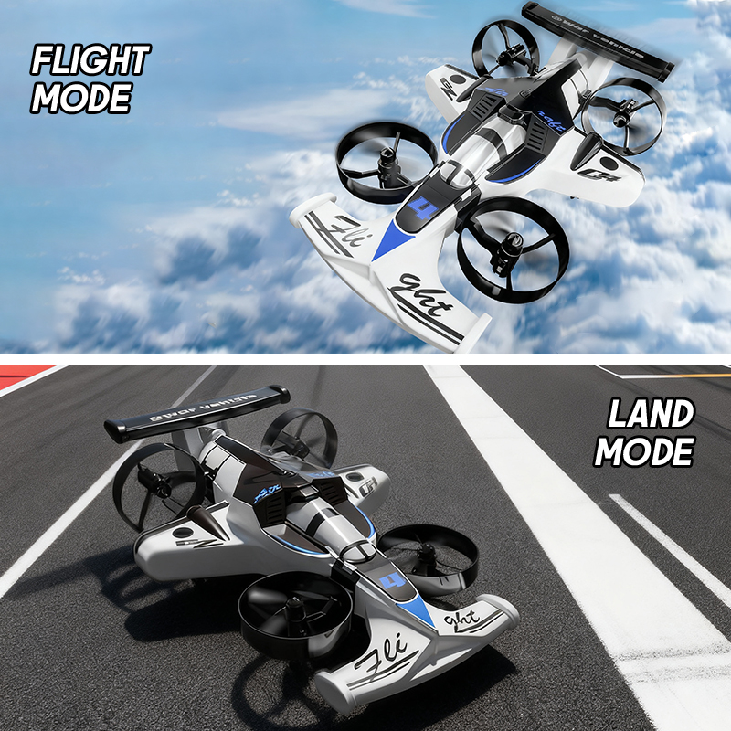 2in1 Mini Drone Air-Ground Fly - Rc Helicopter Electric 评论和价格