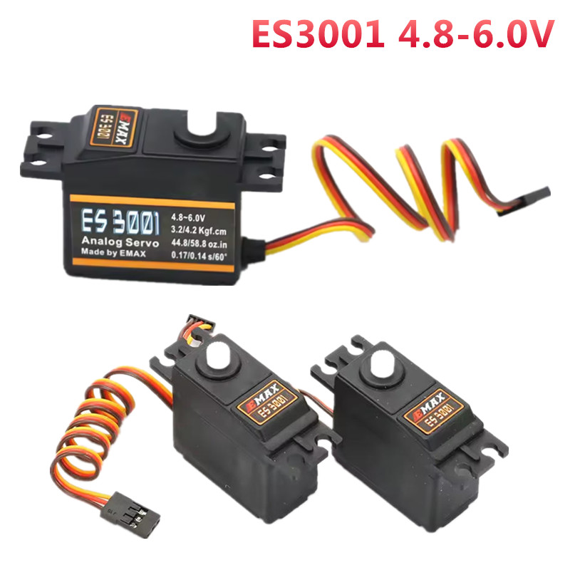 1/4PCS EMAX ES3001 4.8-6.0V 37 - Rc Helicopter Servo 评论和价格