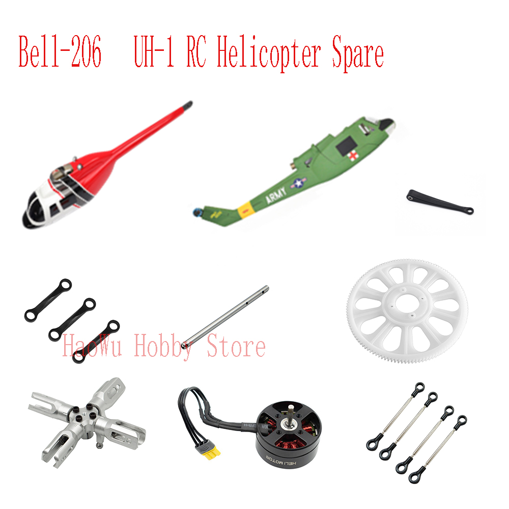 Flywing bell206 UH1 Bell-206 U - Rc Helicopter Large 评论和价格
