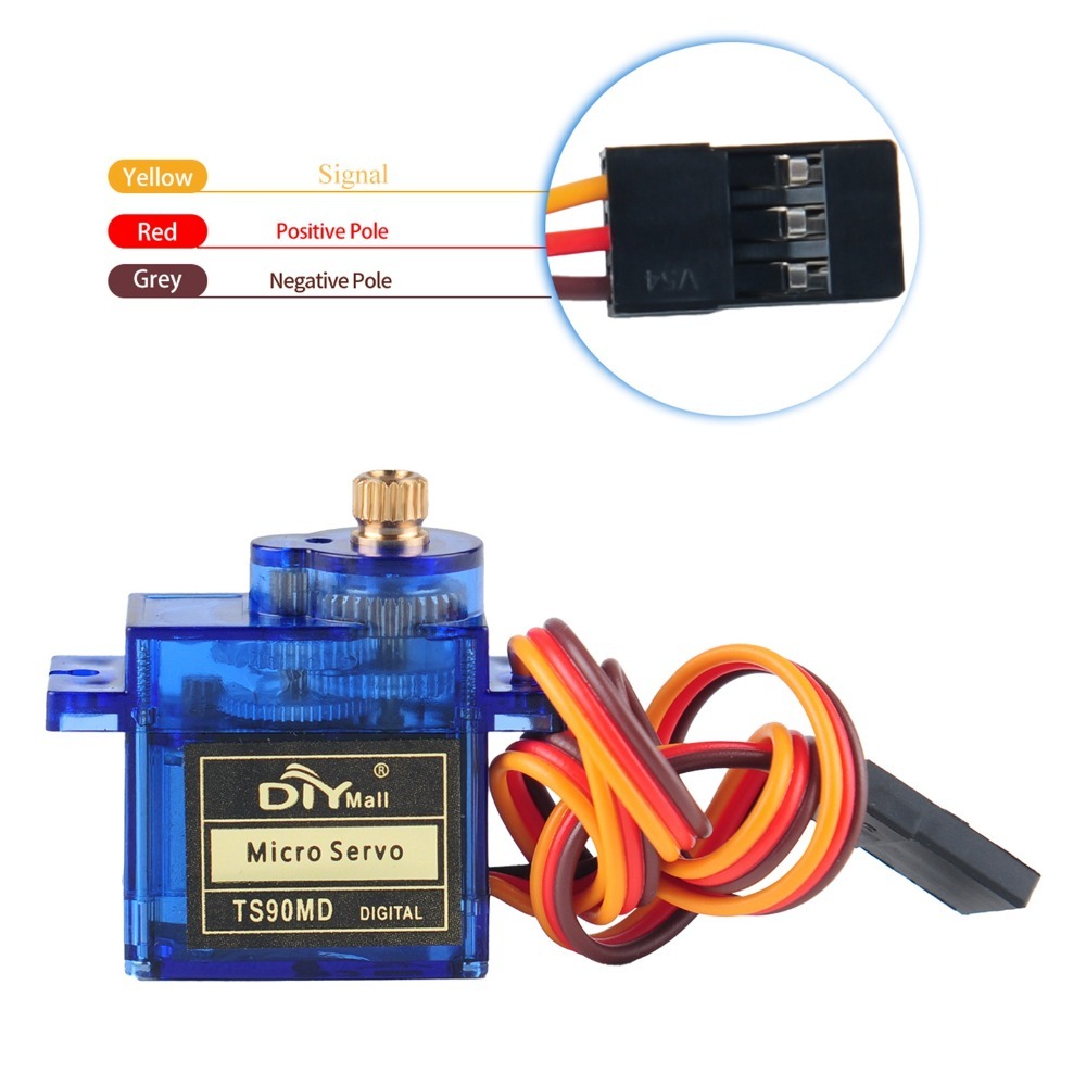 TS90MD 5/10/20/30/40/50Pcs Mic - Rc Helicopter Servo 评论和价格